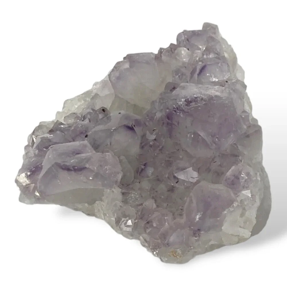 2.88 LB Natural Rough Raw Amethyst Crystal Cluster Reiki Tea Light Candle Holder